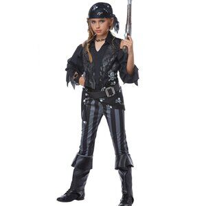 Rebel Pirate Child Costume (Large 10-12)
